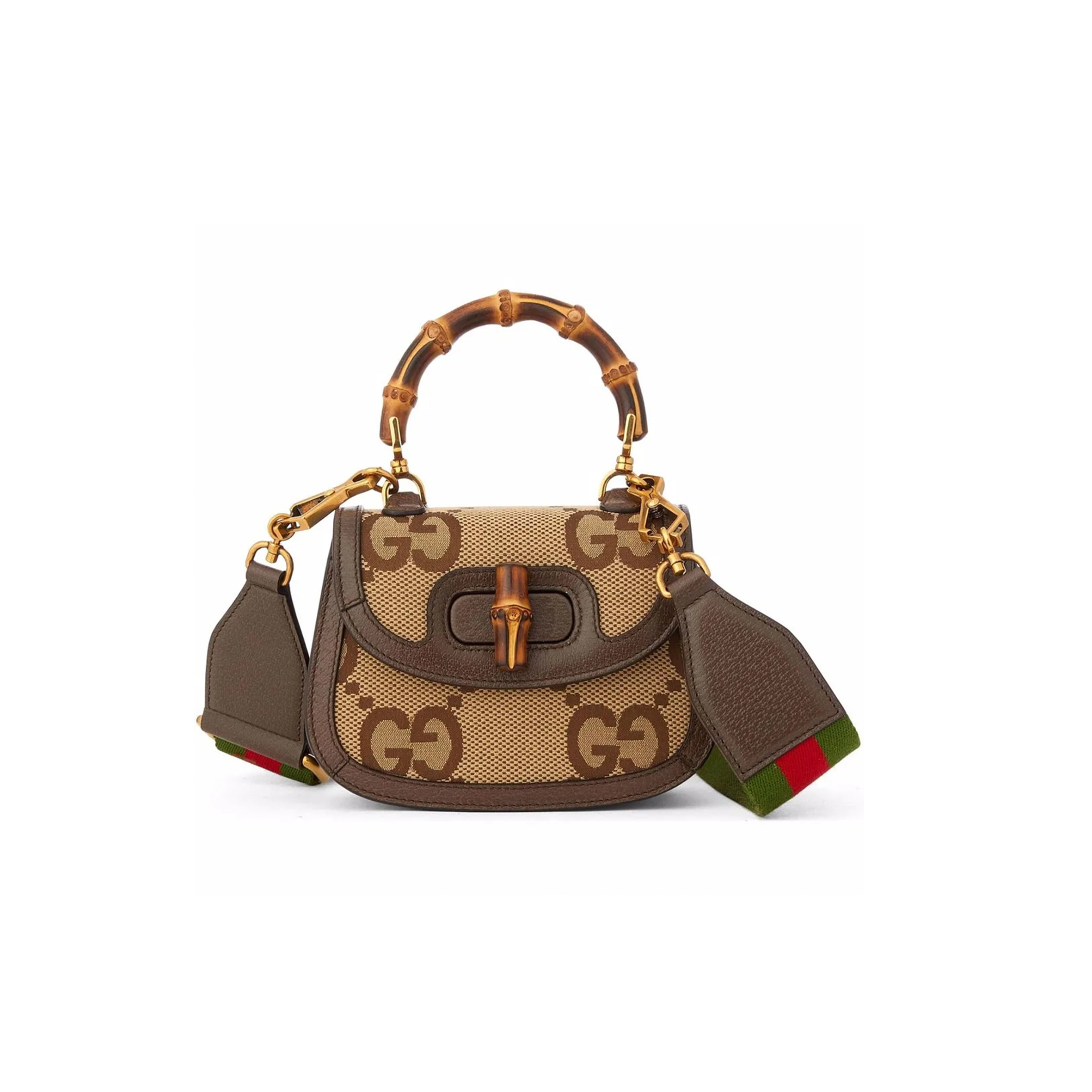 GUCCI BAMBOO 1947 MINI BAG ‎686864 (17*12*7.5cm)